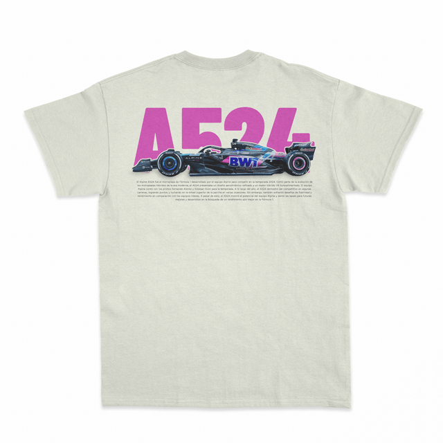 Camiseta F1 2024 A524 ALPINE