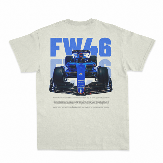 Camiseta F1 2024 WILLIAMS FW46
