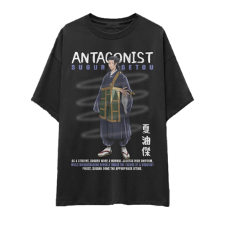FRENTE Camiseta antaconist SUGURO GETO jujutsu kaisen JJK
