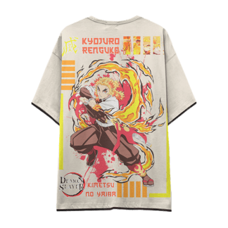 BEIGE Camiseta d1c demon slayer