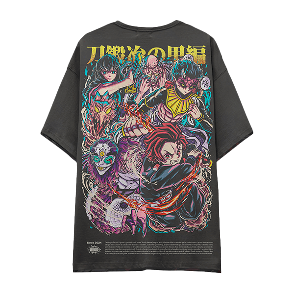 Camiseta d6c DEMON SLAYER