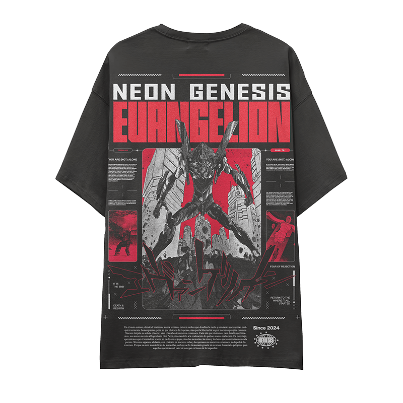 Camiseta evangelion-#001