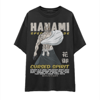 FRENTE Camiseta hanami jjk jujutsu kaisen