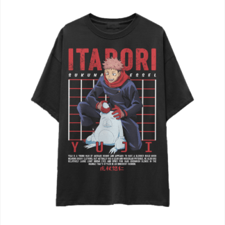 FRENTE Camiseta  itadori jjk jujutsu kaisen