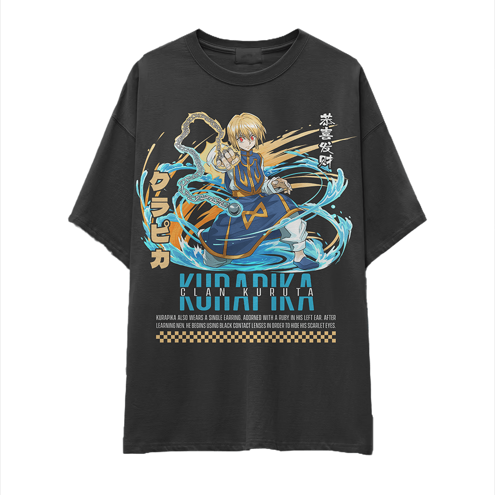 FRENTE Camiseta kuranka HUNTER HUNTERXHUNTER