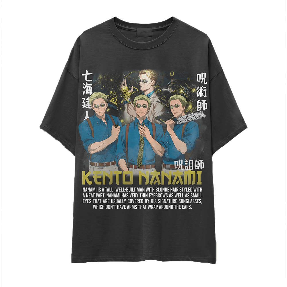 FRENTE Camiseta nanami jjk jujutsu kaisen