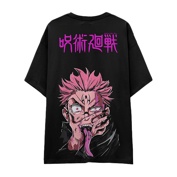 Camiseta sukuma, jjk, jujutsu kaisen