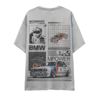 BLANCA - Camiseta e30 bmw motorsport poster