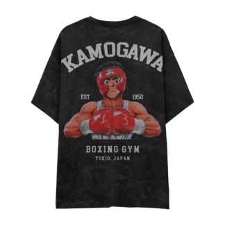 camiseta hajime no ippo choque de guantes
