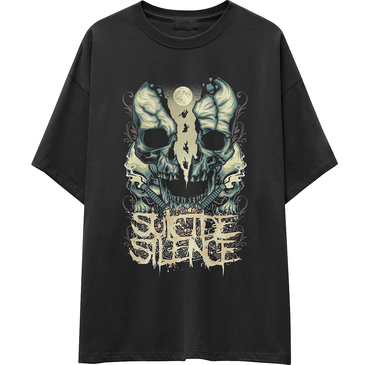 Camiseta corte tradicional metal_008