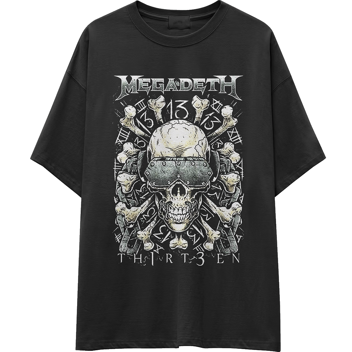 Camiseta corte tradicional metal_022