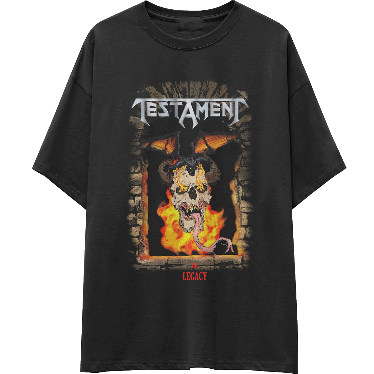 Camiseta corte tradicional metal_033