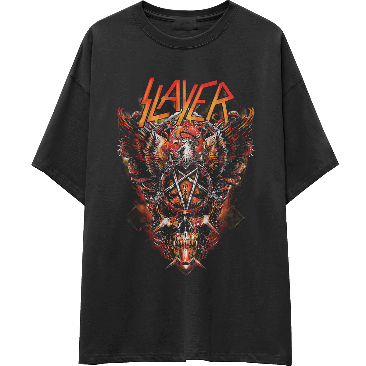 Camiseta corte tradicional metal_037