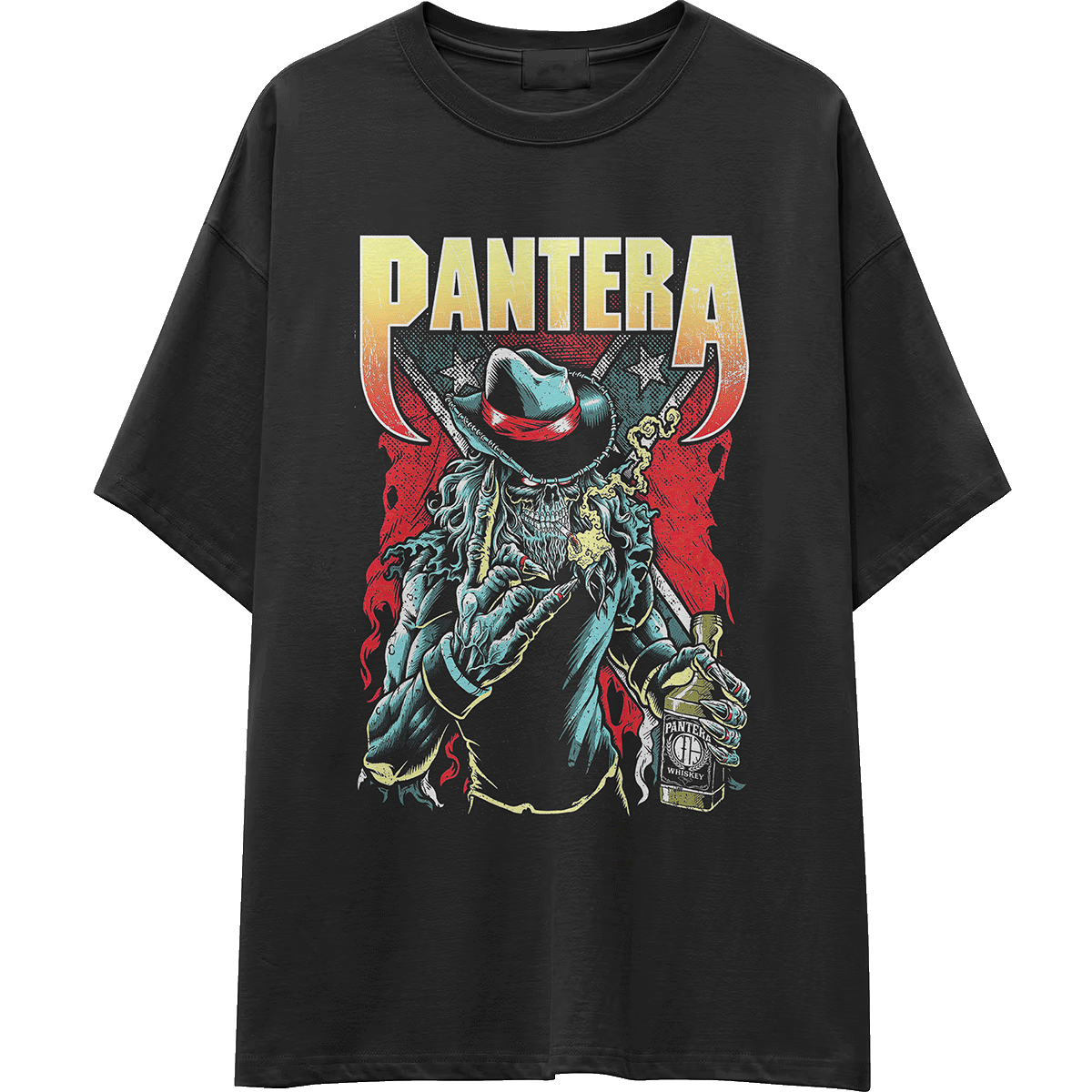 Camiseta corte tradicional metal_041