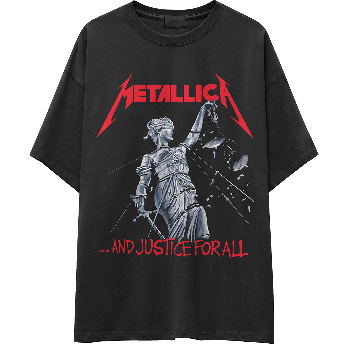 Camiseta corte tradicional metal_048