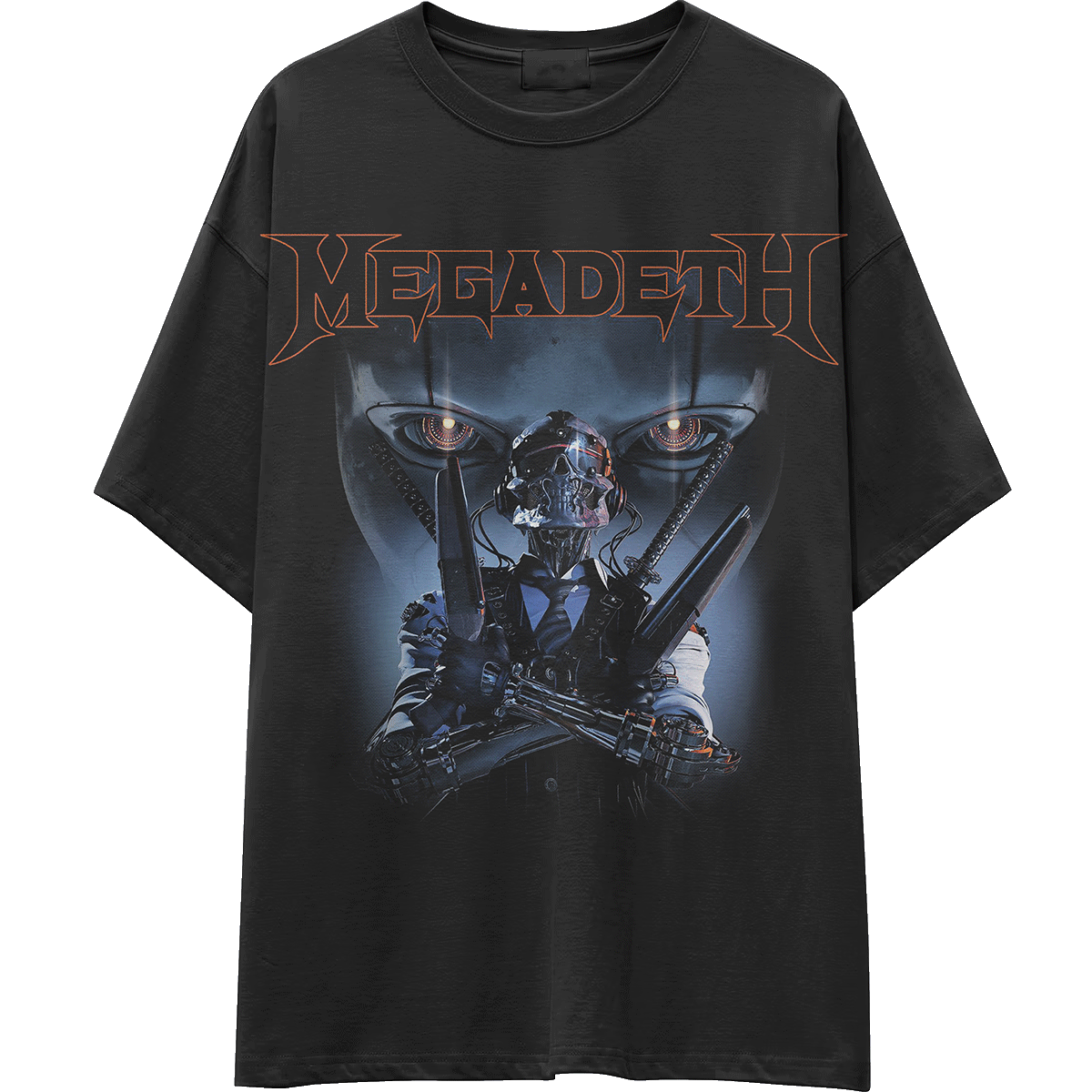 Camiseta corte tradicional metal_049