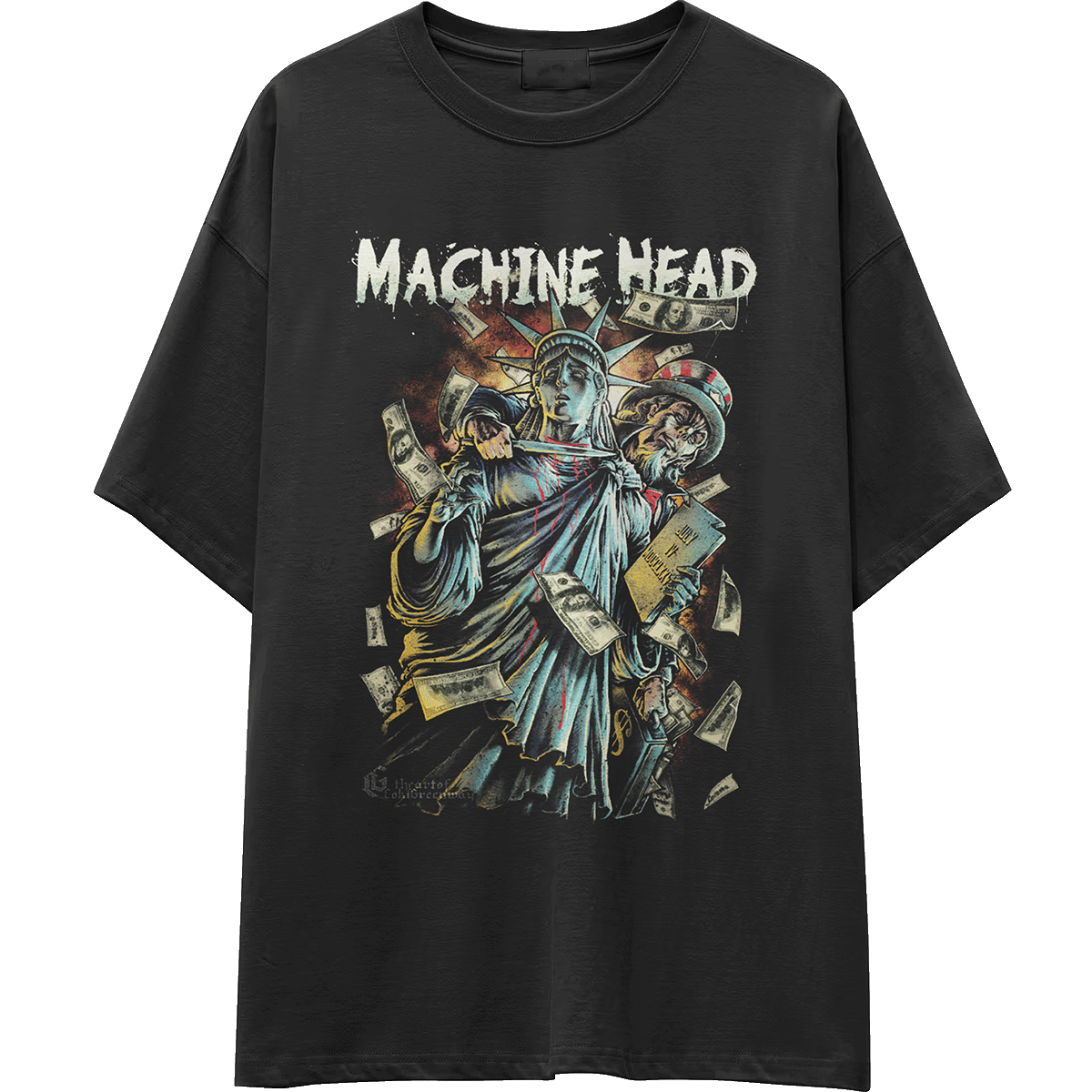 Camiseta corte tradicional metal_050