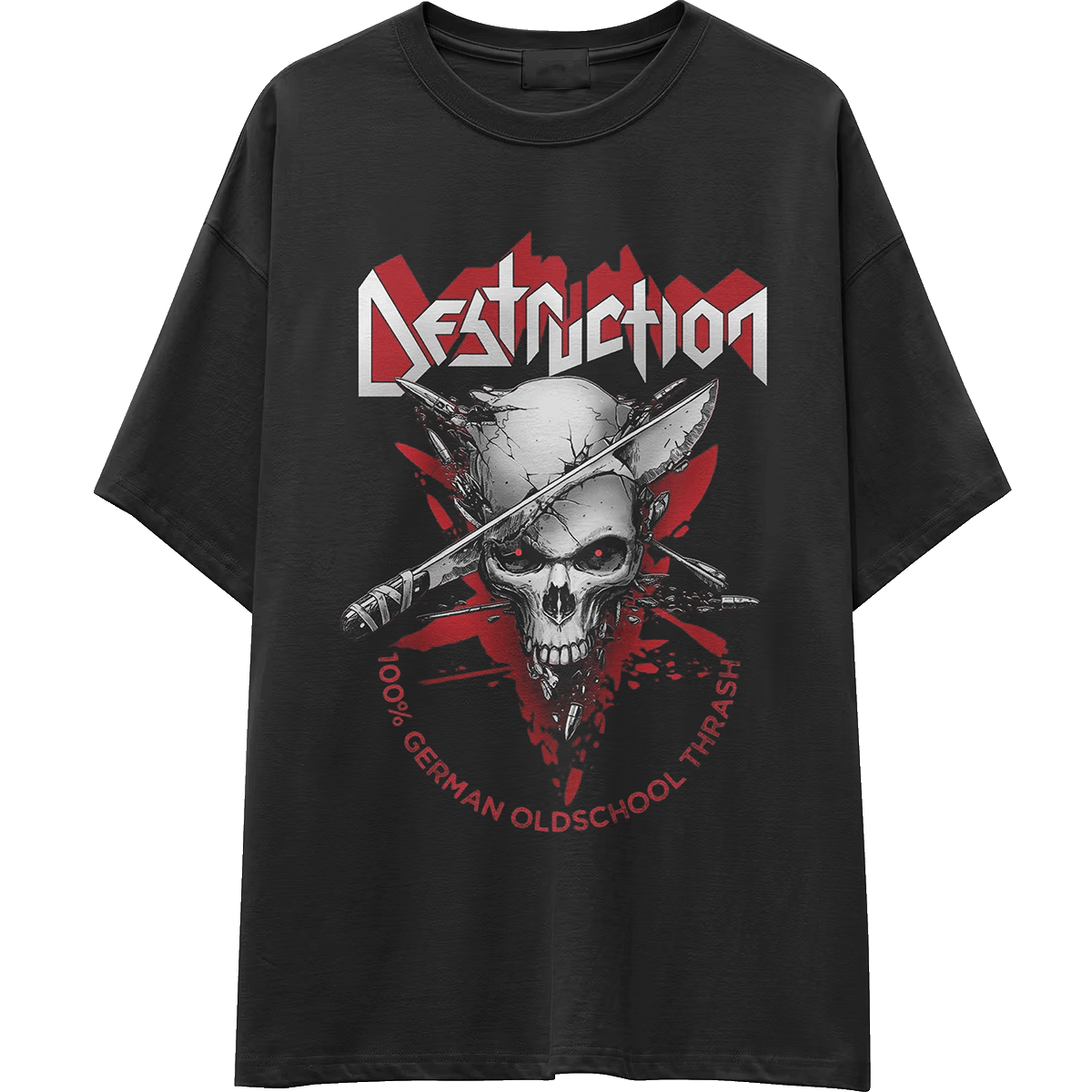 Camiseta corte tradicional metal_062