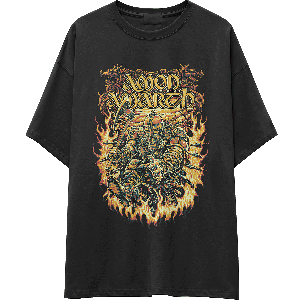 Camiseta corte tradicional metal_072