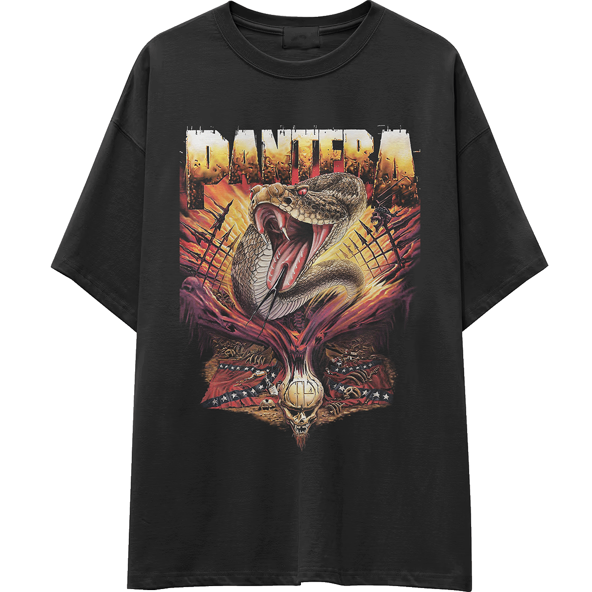 Camiseta corte tradicional metal_083