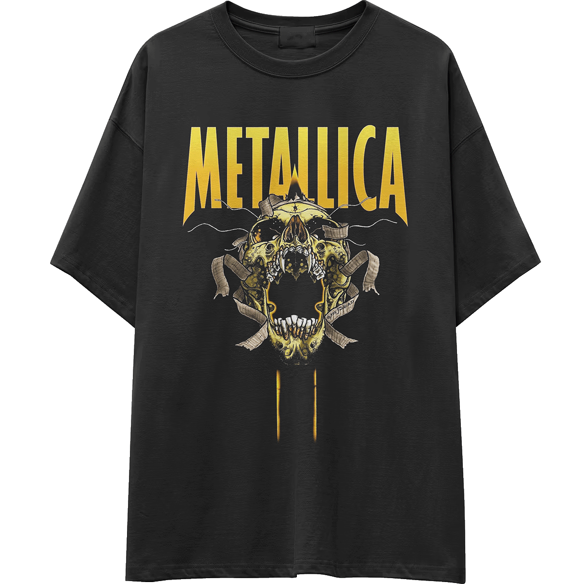Camiseta corte tradicional metal_090