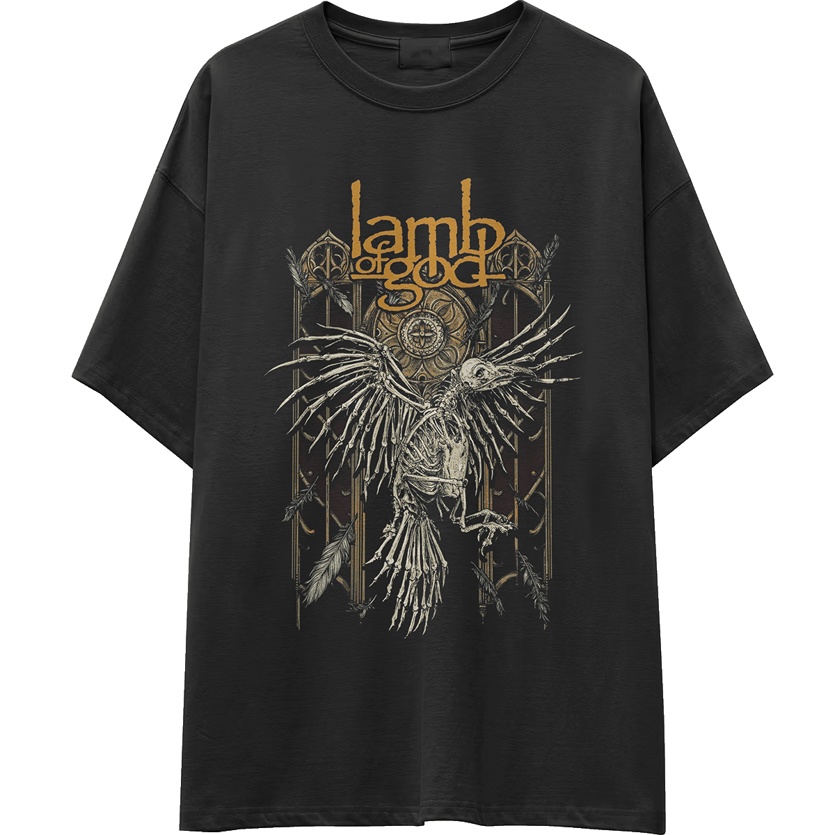 Camiseta corte tradicional metal_093