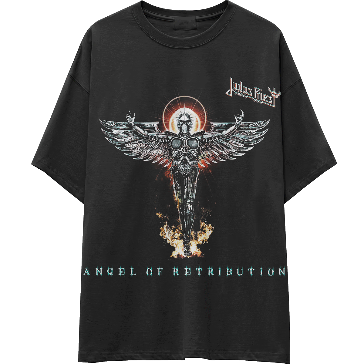 Camiseta corte tradicional metal_096