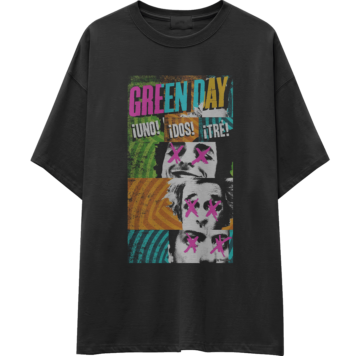 Camiseta corte tradicional metal_102