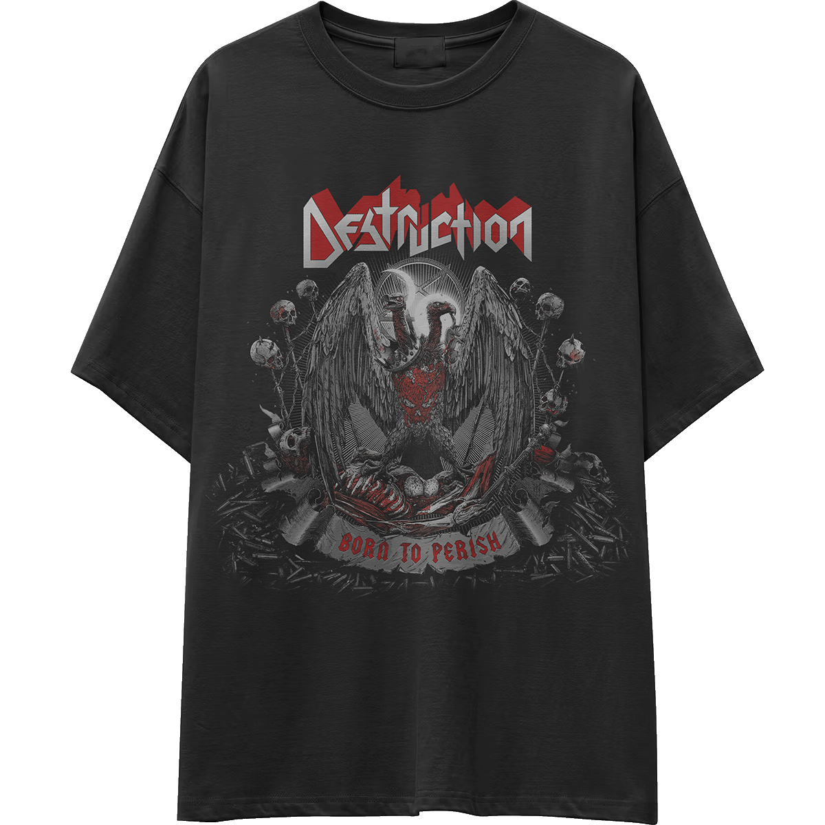 Camiseta corte tradicional metal_104