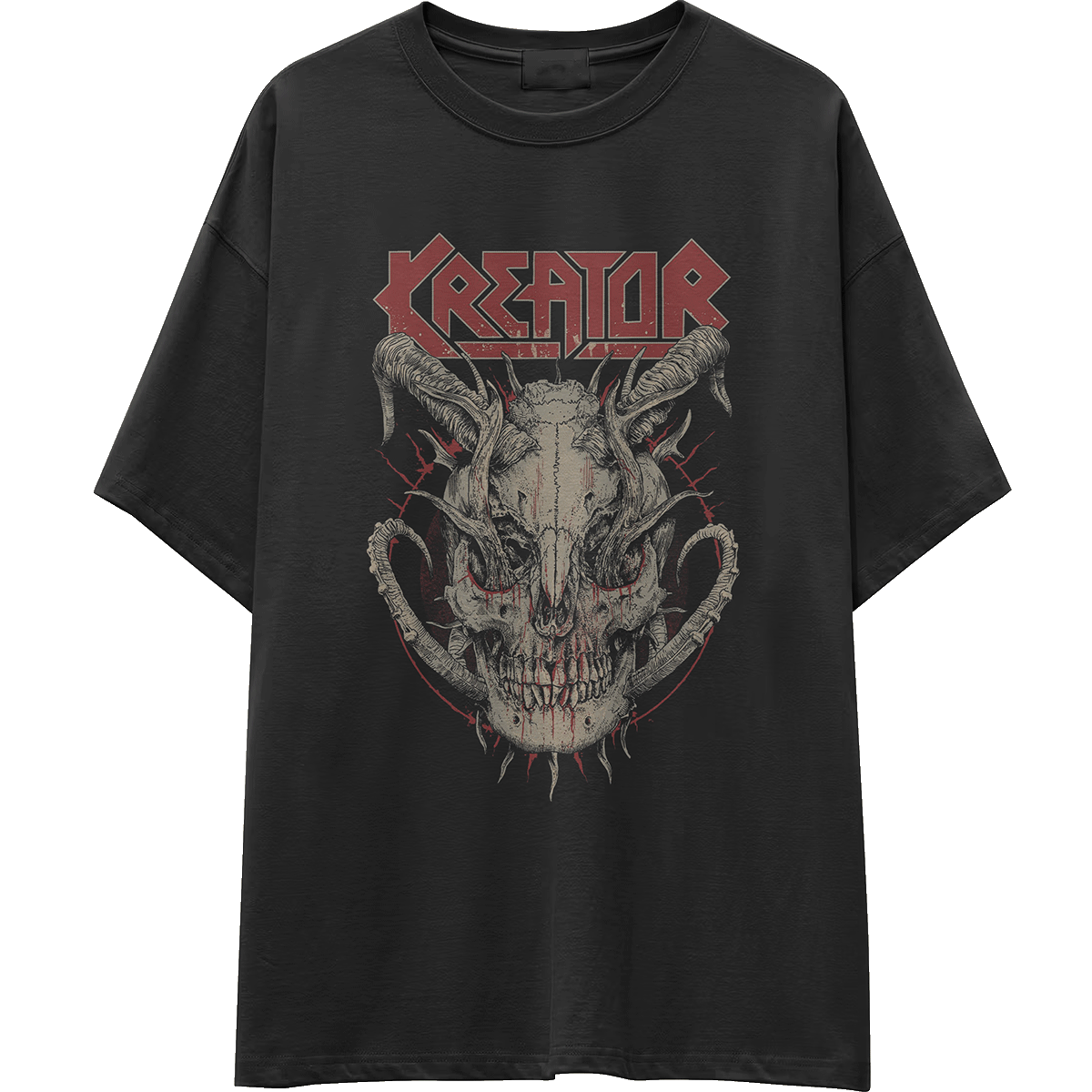 Camiseta corte tradicional metal_129