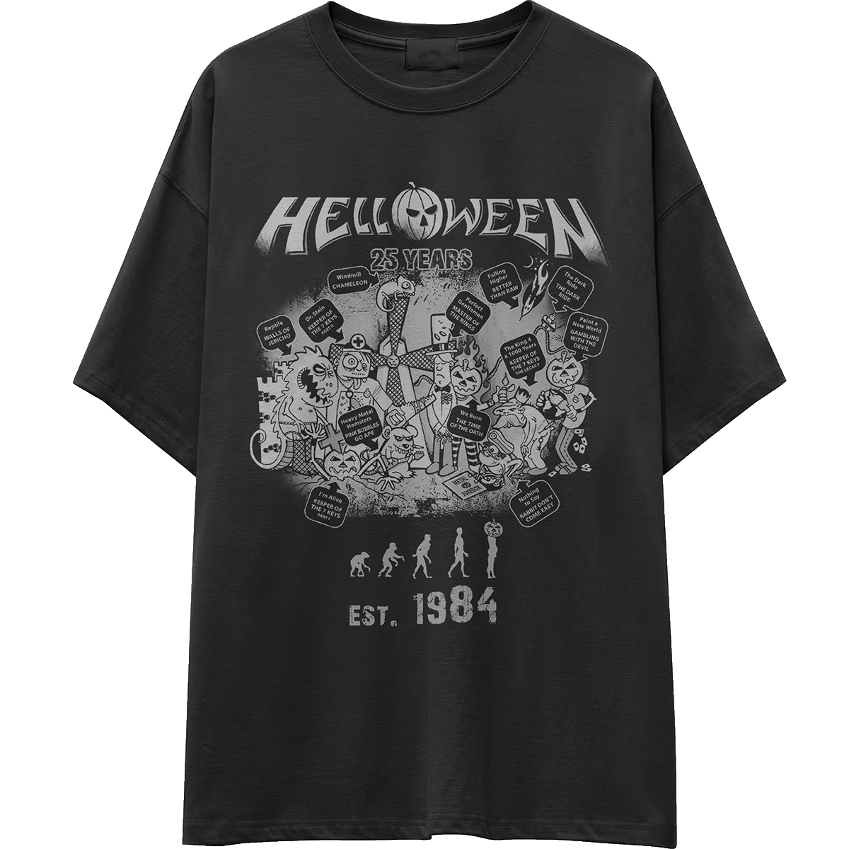 Camiseta corte tradicional metal_133