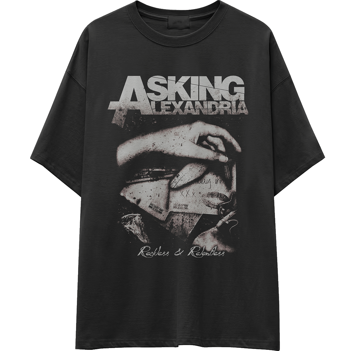 Camiseta corte tradicional metal_144
