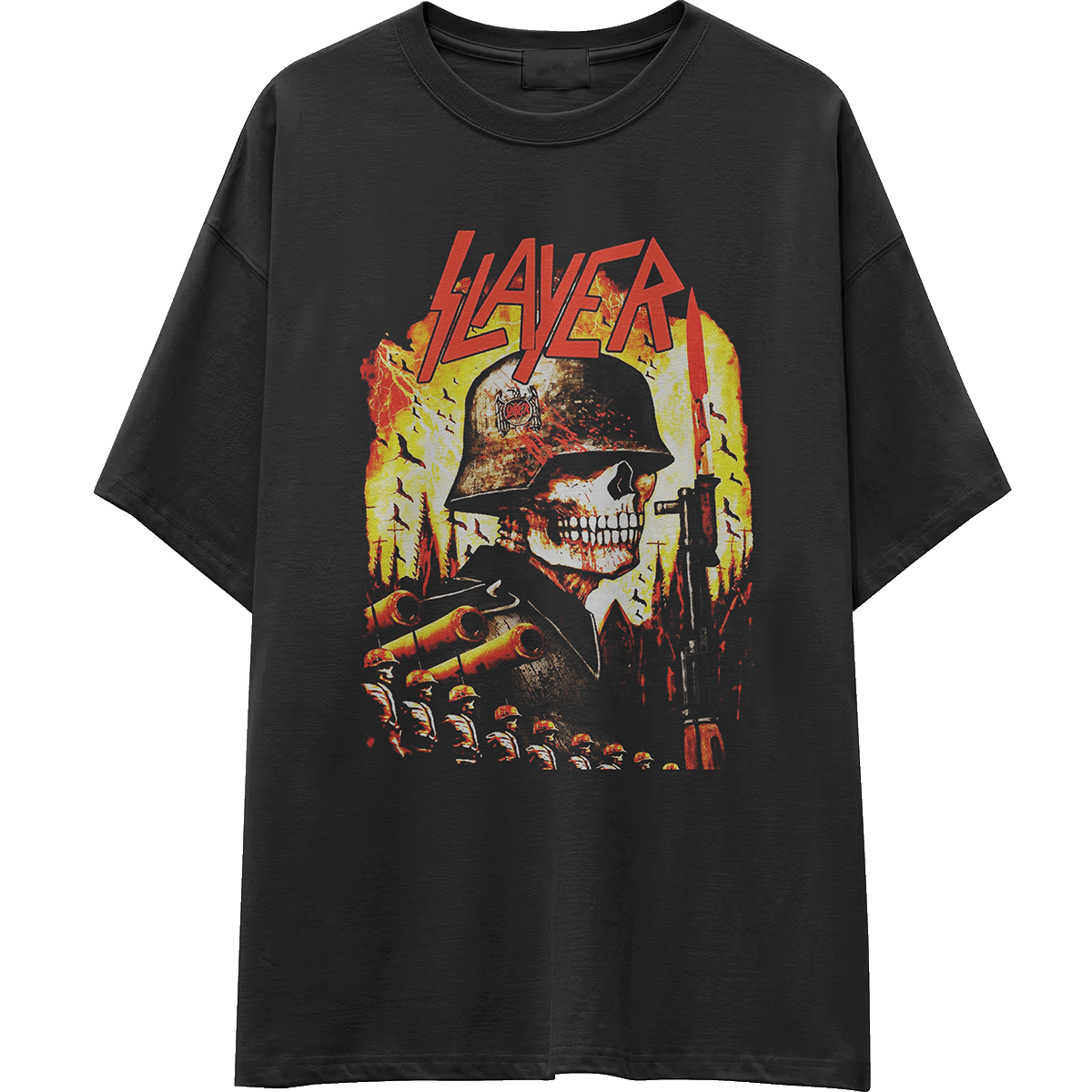 Camiseta corte tradicional metal_152