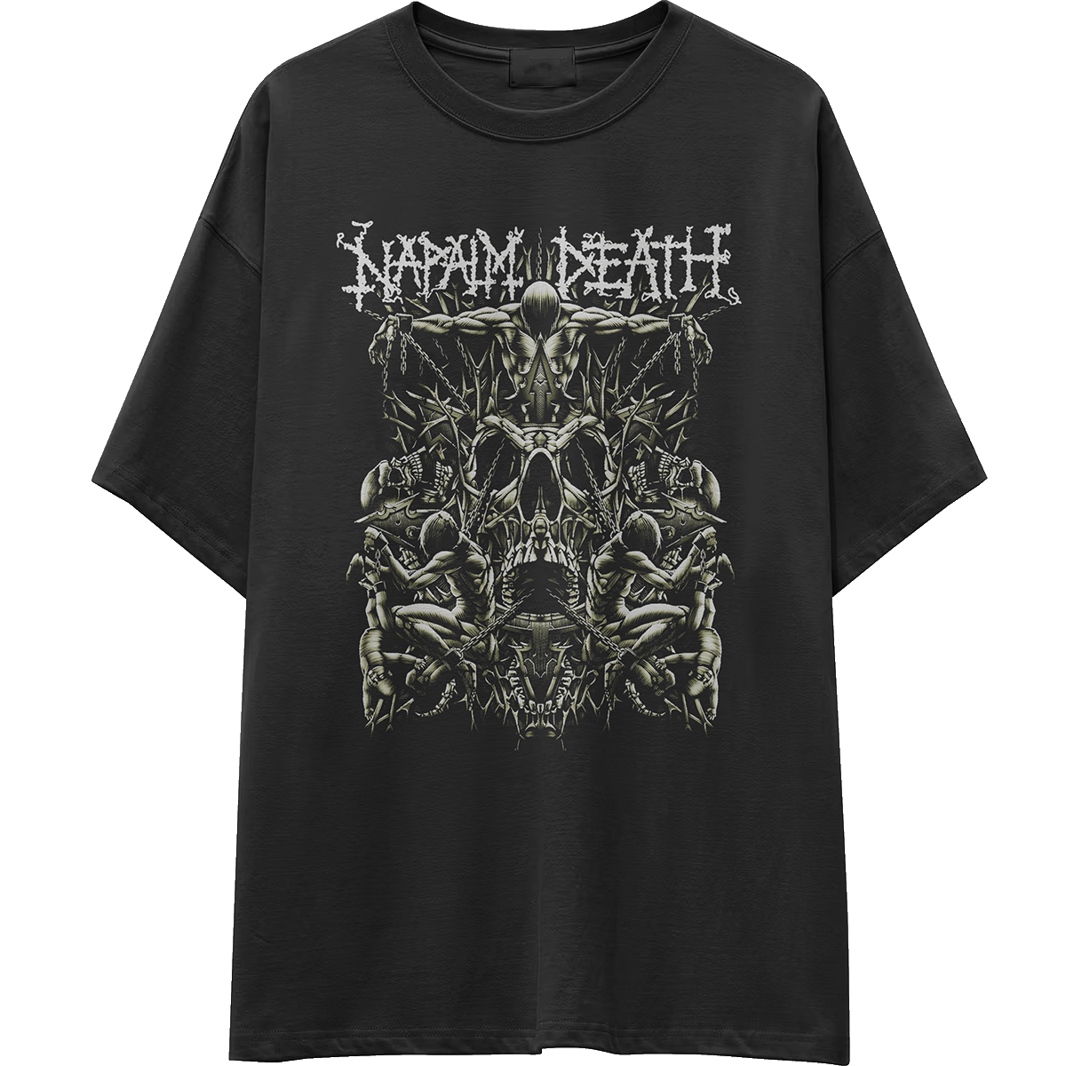 Camiseta corte tradicional metal_154