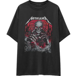 Camiseta corte tradicional metal_156