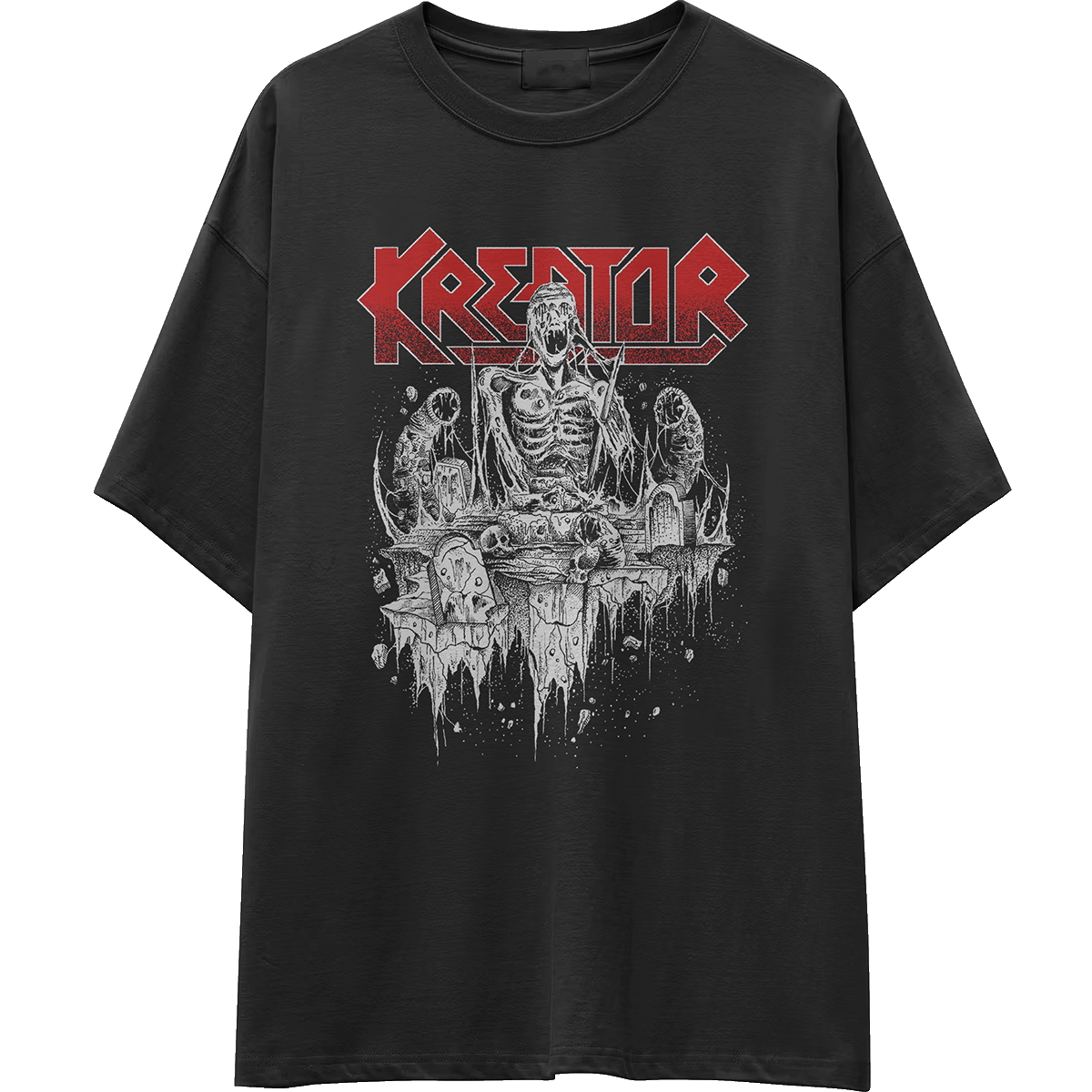 Camiseta corte tradicional metal_160