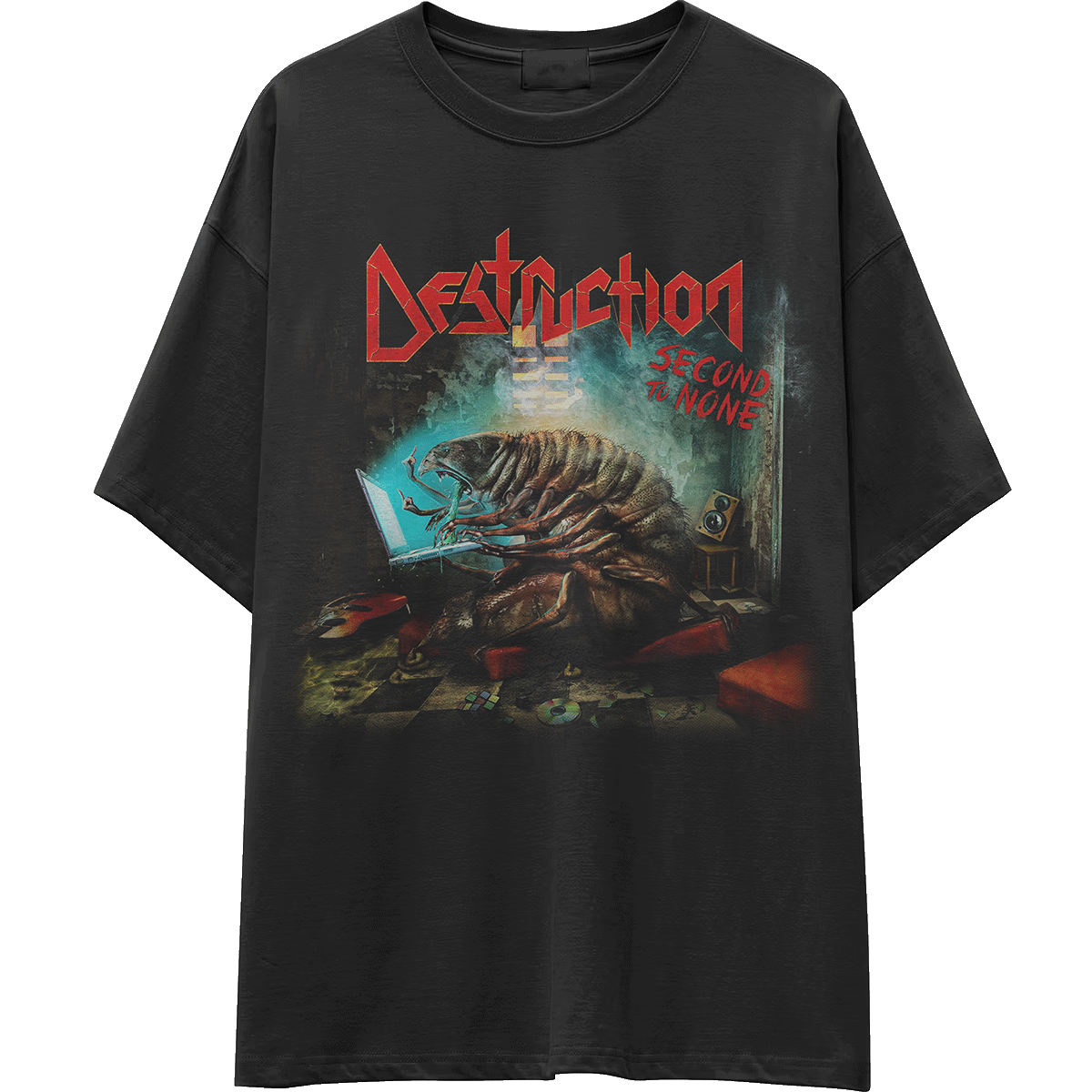 Camiseta corte tradicional metal_166