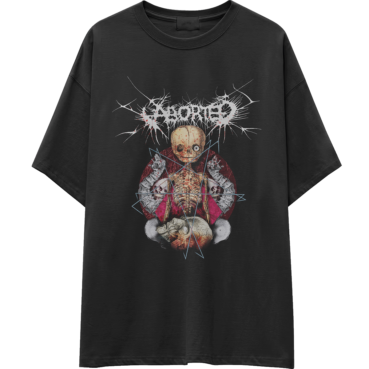 Camiseta corte tradicional metal_175