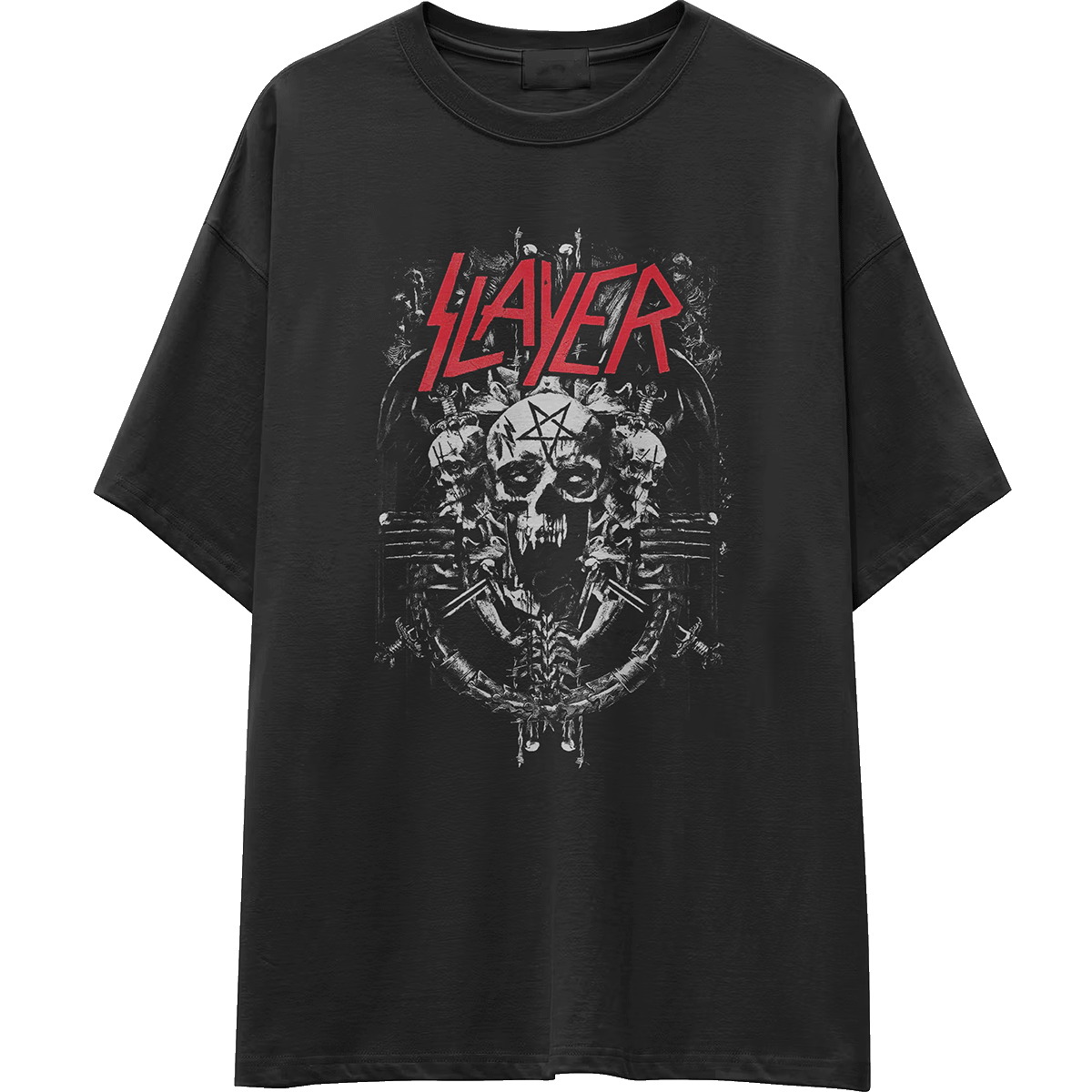 Camiseta corte tradicional metal_176