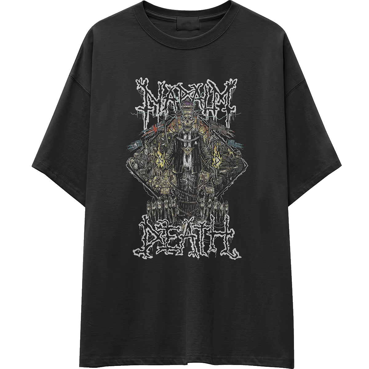 Camiseta corte tradicional metal_178