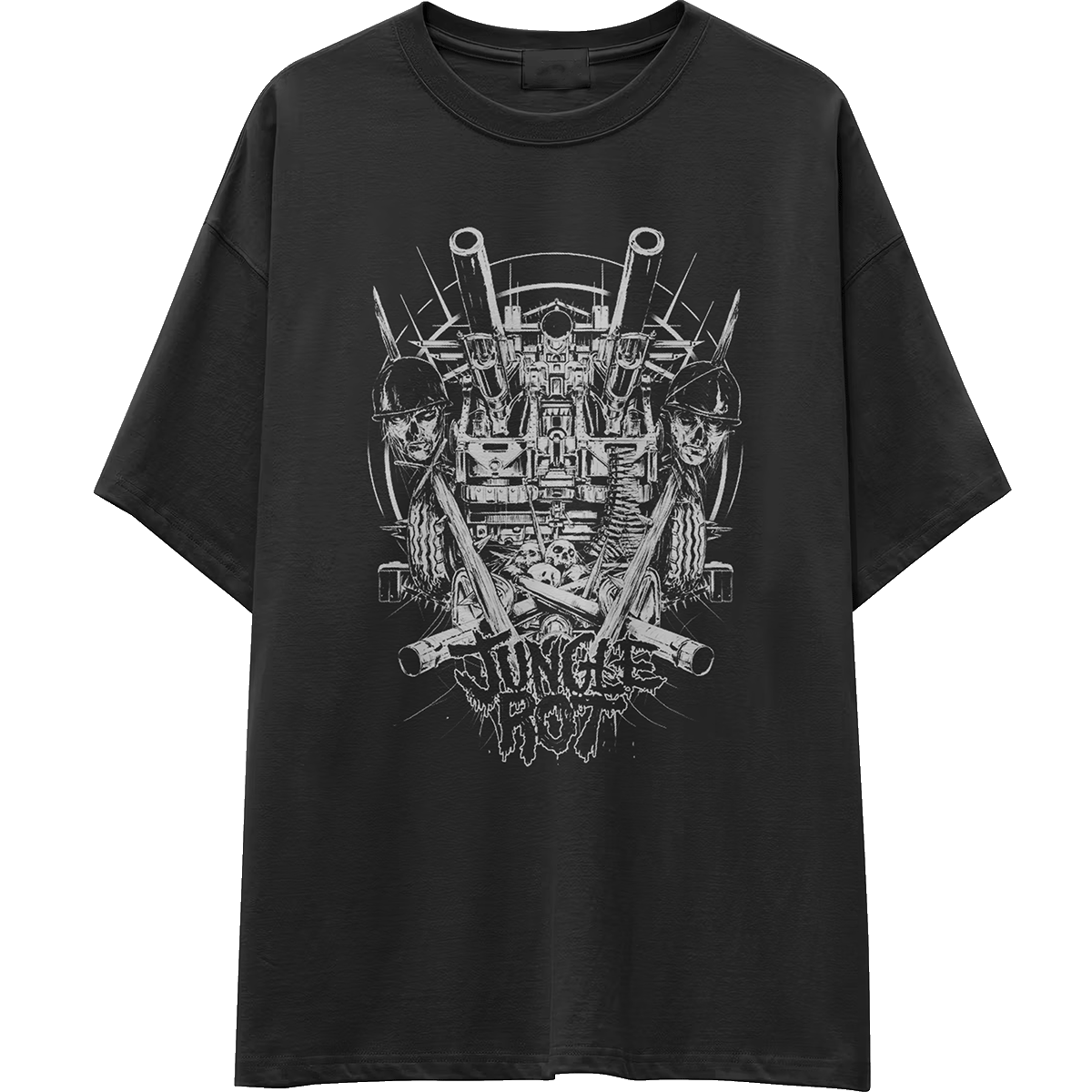 Camiseta corte tradicional metal_184