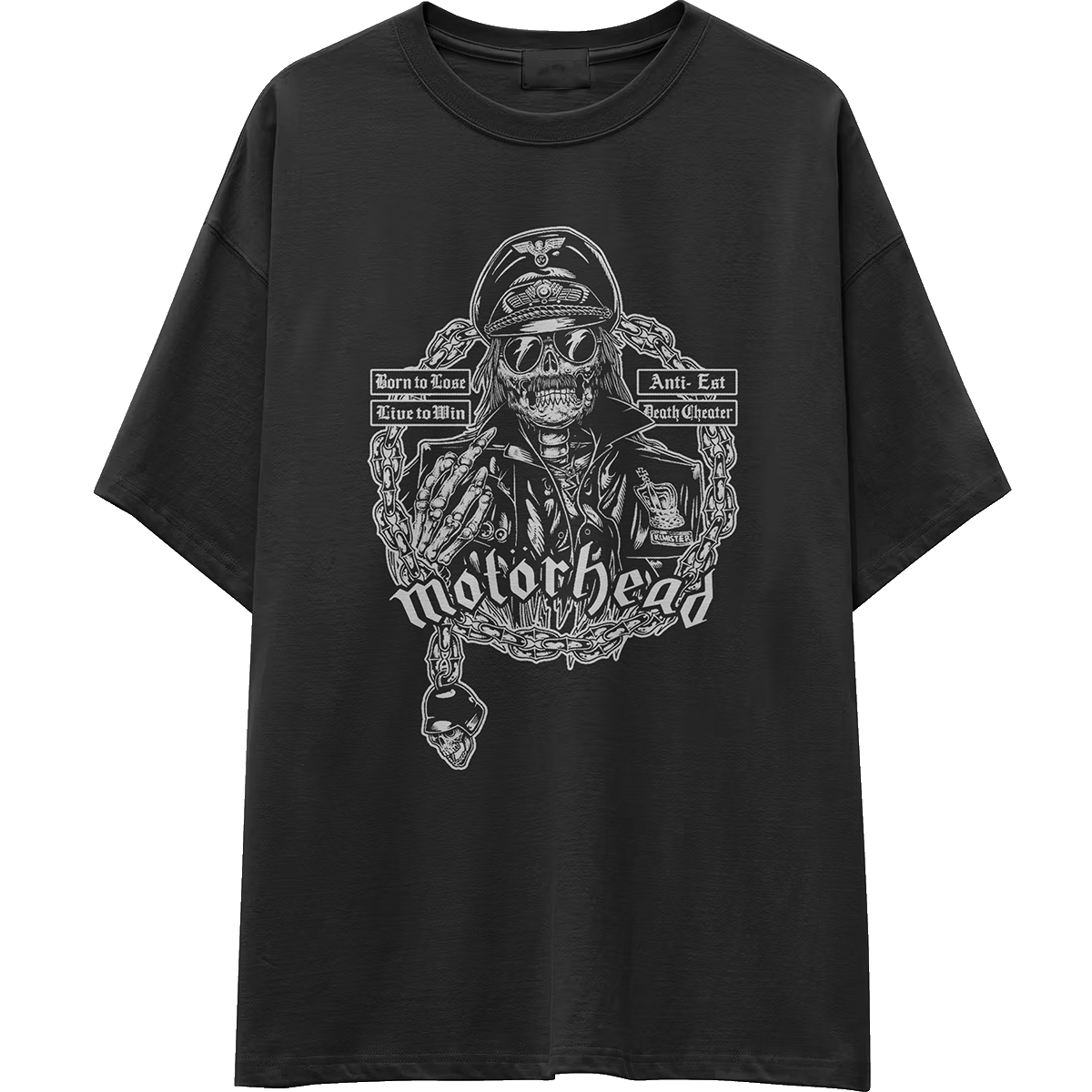 Camiseta corte tradicional metal_198