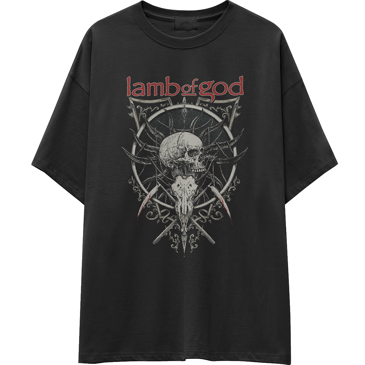 Camiseta corte tradicional metal_201