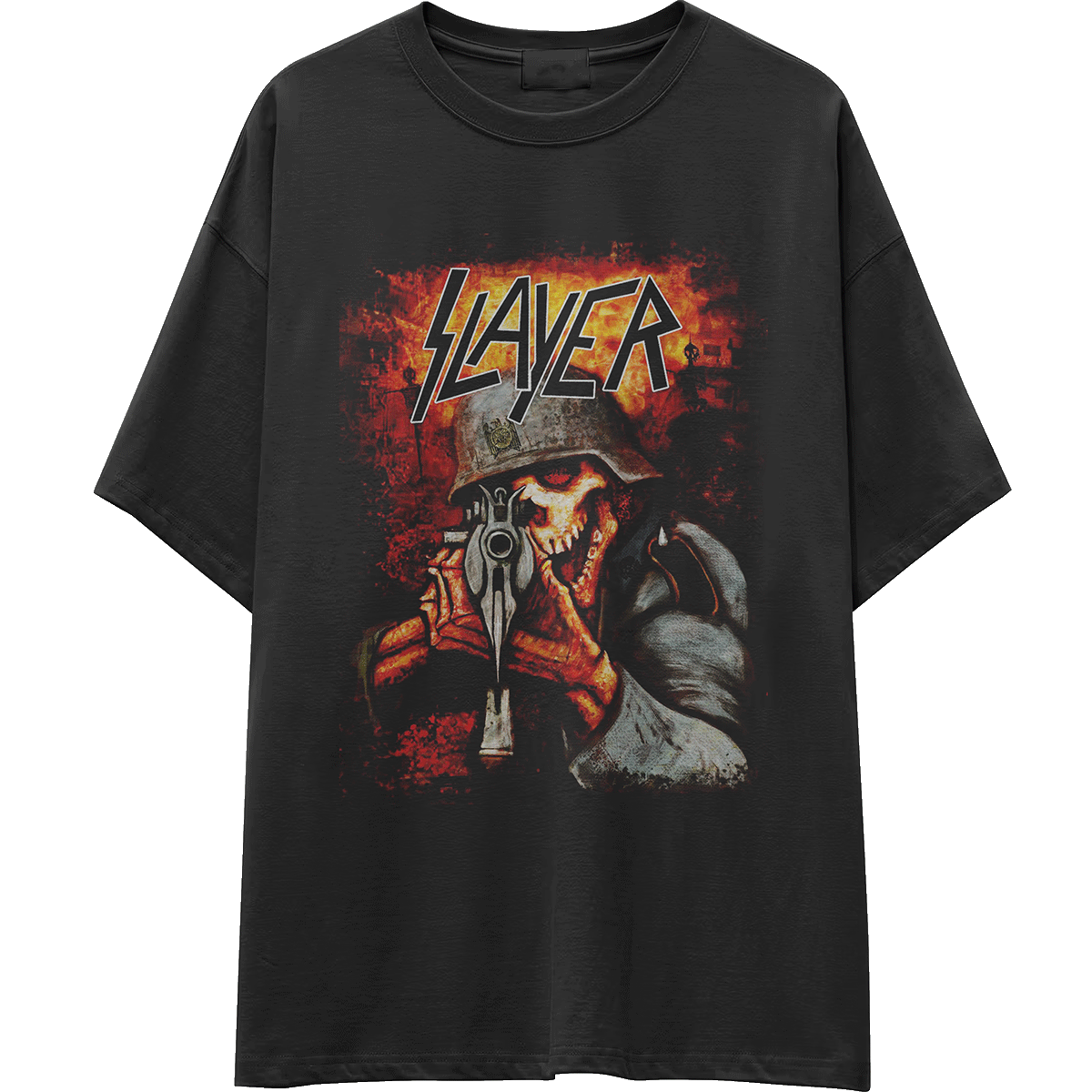 Camiseta corte tradicional metal_213