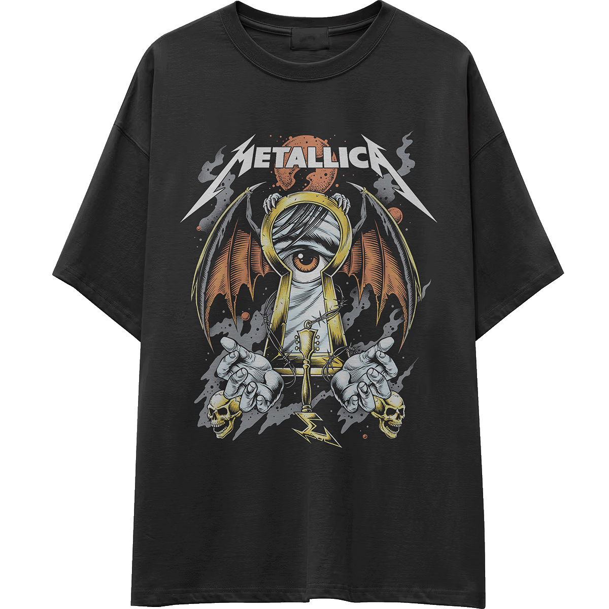 Camiseta corte tradicional metal_215