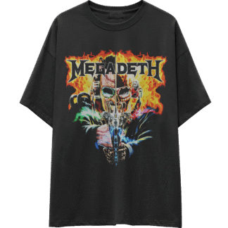 Camiseta corte tradicional metal_216
