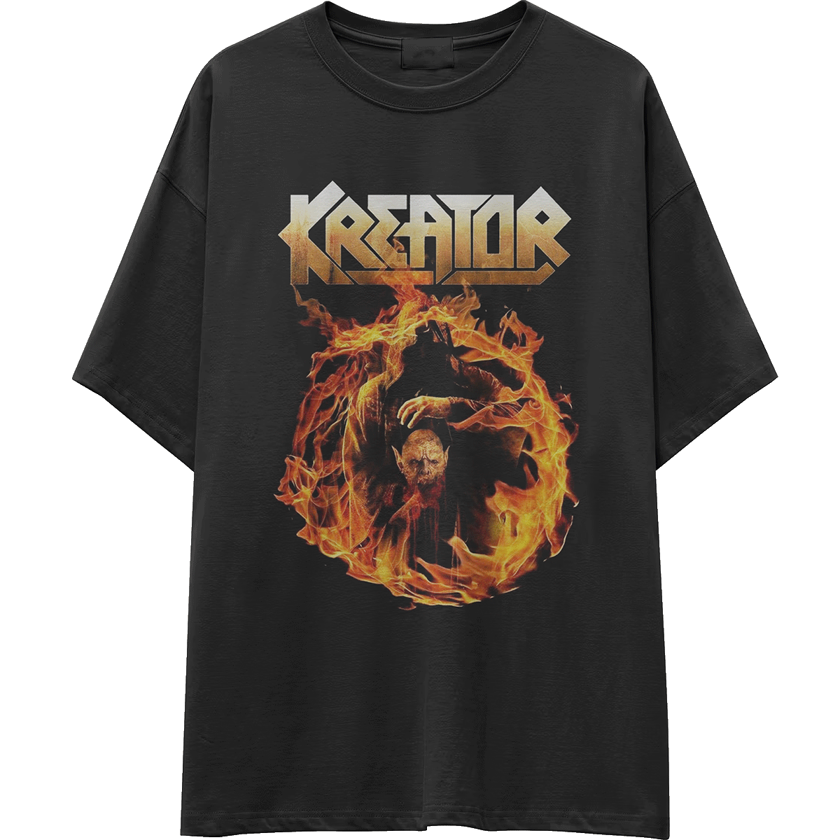 Camiseta corte tradicional metal_218