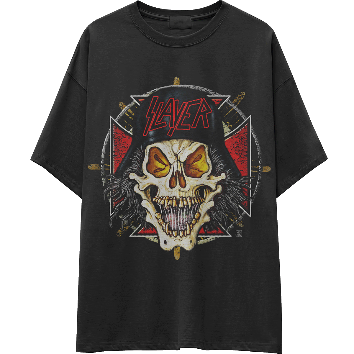 Camiseta corte tradicional metal_240