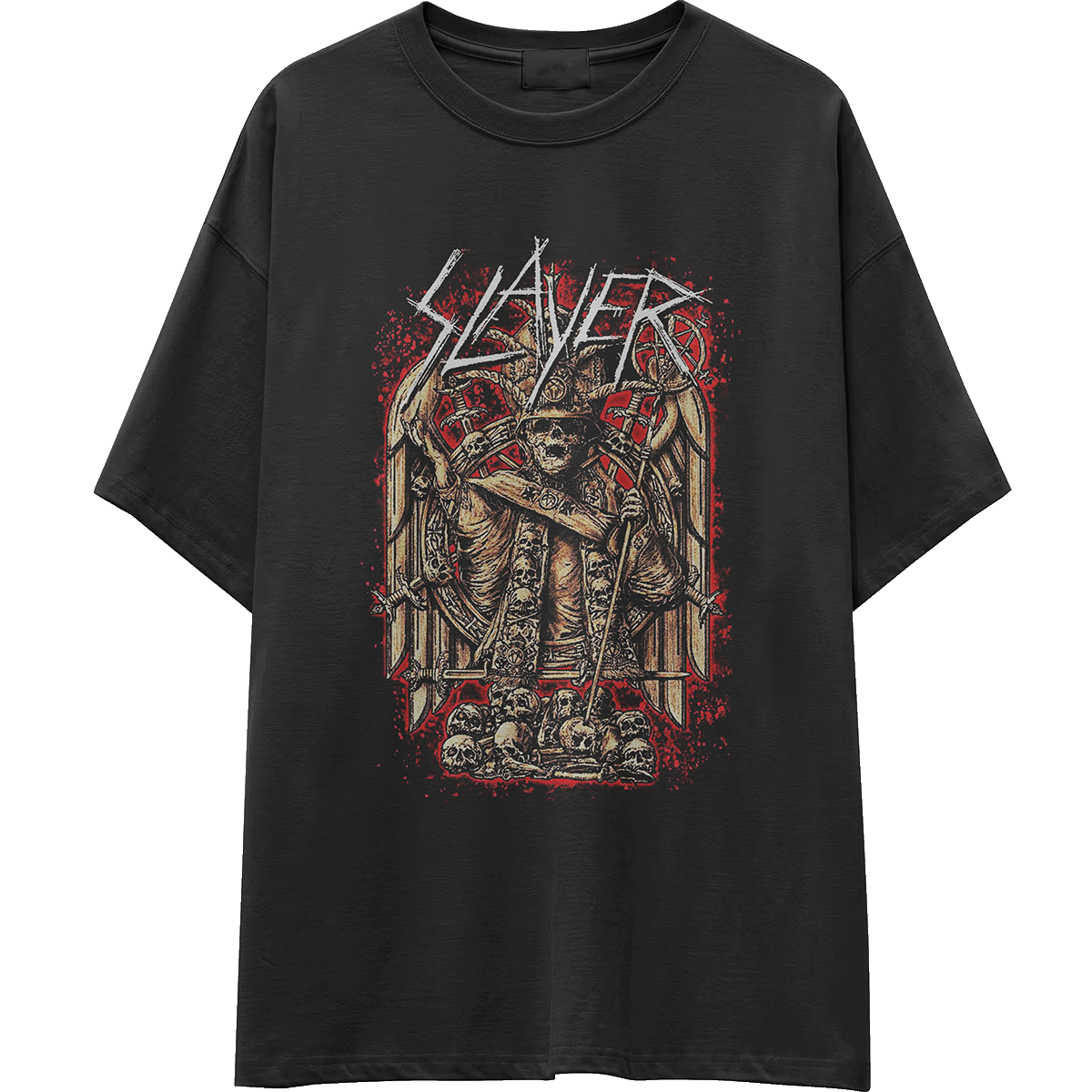 Camiseta corte tradicional metal_248