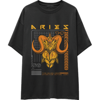 Camiseta OVERSIZE gruesa CABALLEROS-DORADOS-00002